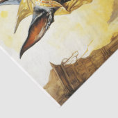 Papier Mousseline Anubis : Protecteur Divin des Âmes - Découpage - (Détail)