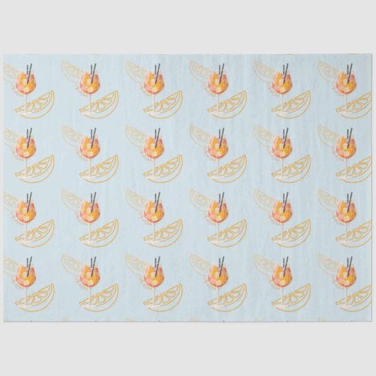 Papier Mousseline Aperol O'Clock (Recto)