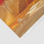 Papier Mousseline Aperol Spritz Lunettes de boisson Italie Motif pho (Détail)