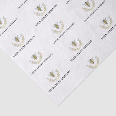 Papier Mousseline Apière Fleur sauvage d'aquarelle (Détail)