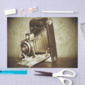 Papier Mousseline Appareil-photo vintage (Artisanat)