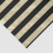 Papier Mousseline Apparence en nuances d'or noir et clair (Détail)