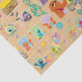 Papier Mousseline Appartement Sesame Street Motif Windows (Détail)