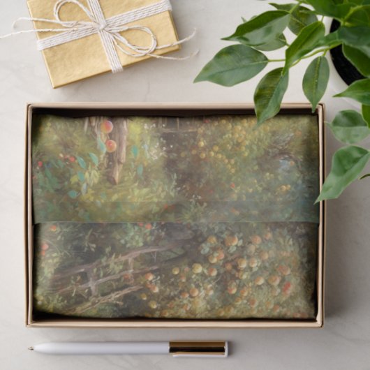 Papier Mousseline Apple Orchard (Cadeau)