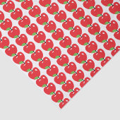 Papier Mousseline Apple rouge modèlent (Détail)