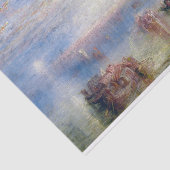 Papier Mousseline Approche de Venise par William Turner (Détail)
