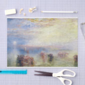Papier Mousseline Approche de Venise par William Turner (Artisanat)