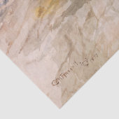 Papier Mousseline Approche des hommes blancs par C. M. Russell (Détail)