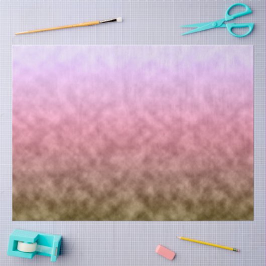 Papier Mousseline Après-chaleur chinée (Artisanat)