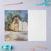 Papier Mousseline APRÈS-MIDI À RIMAGGIO / Vue Toscane (Artisanat)