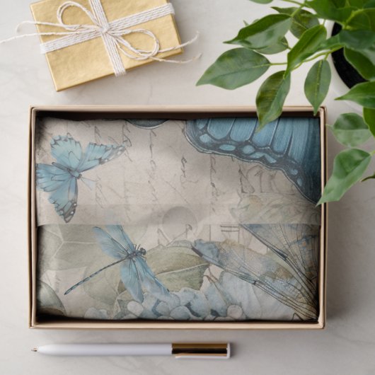 Papier Mousseline April blues (Cadeau)