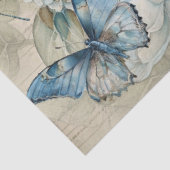 Papier Mousseline April blues (Détail)