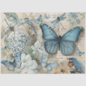 Papier Mousseline April blues (Recto)