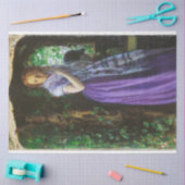 Papier Mousseline April Love (par Arthur Hughes) (Artisanat)