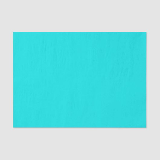 Papier Mousseline Aqua Blue (Recto)