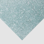 Papier Mousseline Aqua Glitzy Ombre (Détail)