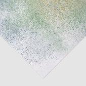 Papier Mousseline Aqua Gold Blue Dream (Détail)