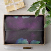 Papier Mousseline Aqua N Rose jaune avec Violet (Cadeau)