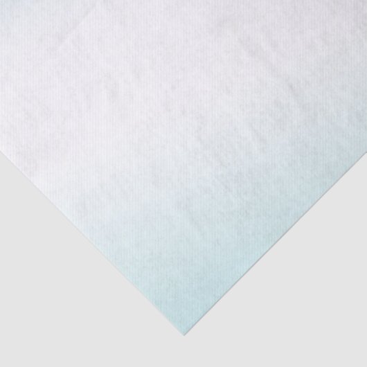 Papier Mousseline Aqua White Ombre (Détail)