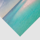 Papier Mousseline Aquamarine Ocean Tropical Beach Scenic (Détail)