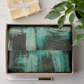 Papier Mousseline Aquamarine Windows I (Cadeau)