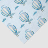 Papier Mousseline Aquarelle à air chaud (Détail)