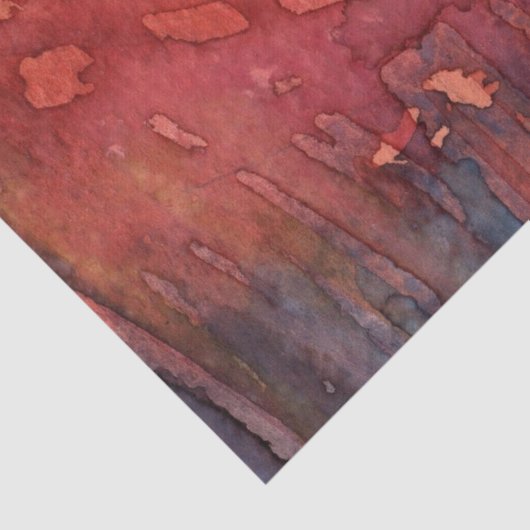 Papier Mousseline Aquarelle abstraite 3 (Détail)