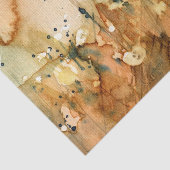 Papier Mousseline Aquarelle abstraite et vieil arrière - plan (Détail)