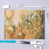 Papier Mousseline Aquarelle abstraite et vieil arrière - plan (Artisanat)