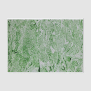 Papier Mousseline Aquarelle Abstraite verte