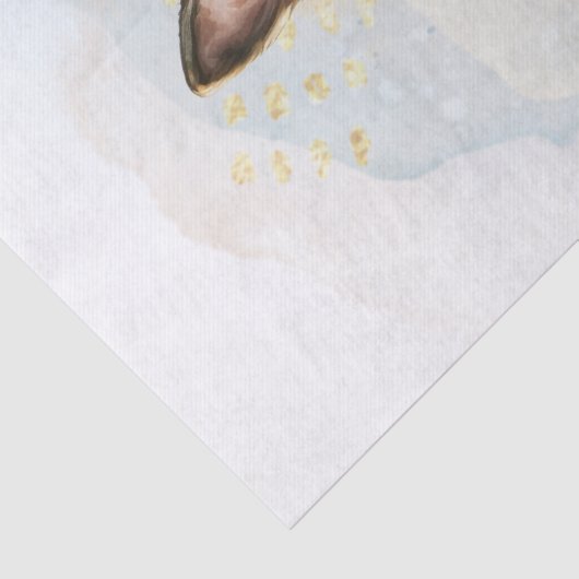 Papier Mousseline Aquarelle allemande Shepherd Chiot (Détail)