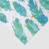 Papier Mousseline Aquarelle Aqua (Détail)