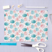 Papier Mousseline Aquarelle Automne Citrouille Motif Automne Découpa (Artisanat)