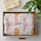 Papier Mousseline Aquarelle Automne Citrouille Motif Automne Découpa (Cadeau)