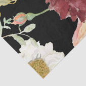 Papier Mousseline Aquarelle Automne papillon floral Automne Découpag (Détail)