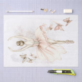 Papier Mousseline Aquarelle Ballerina Butterfly (Artisanat)