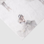 Papier Mousseline Aquarelle Ballerina Series Design 18 Tissu Papier (Détail)