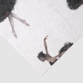 Papier Mousseline Aquarelle Ballerina Series Design 24 Tissu Papier (Détail)