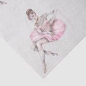 Papier Mousseline Aquarelle Ballerina Series Design 28 Tissu Papier (Détail)