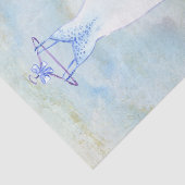 Papier Mousseline Aquarelle blanche (Détail)