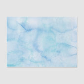 Papier Mousseline Aquarelle bleu clair (Recto)