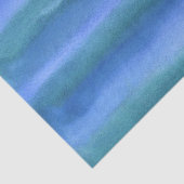 Papier Mousseline Aquarelle bleu océan (Détail)