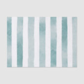 Papier Mousseline Aquarelle bleu rayures nautiques. Lignes Abstraite (Recto)