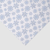 Papier Mousseline Aquarelle Blue Designer Snowflon (Détail)