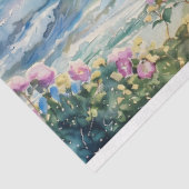 Papier Mousseline Aquarelle Boho Coastal Caravan Decoupage (Détail)