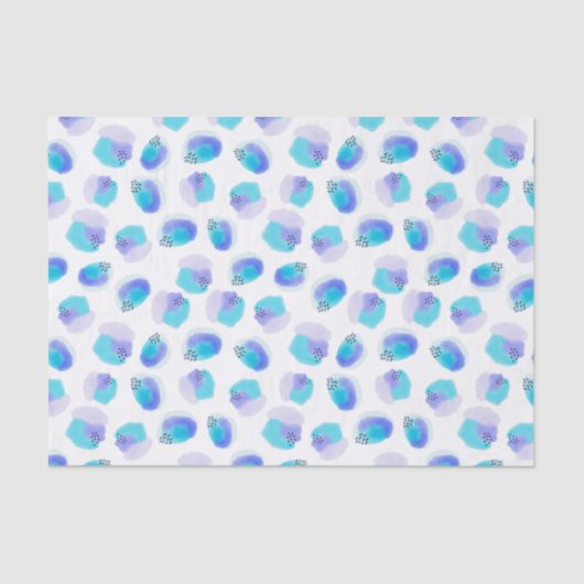 Papier Mousseline Aquarelle Brosse Papier Tissu (Recto)