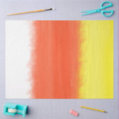 Papier Mousseline Aquarelle Candy Corn Ombre (Artisanat)