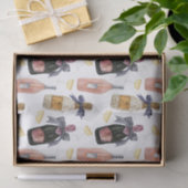 Papier Mousseline Aquarelle Champagne français (Cadeau)