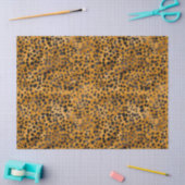 Papier Mousseline Aquarelle Cheetah Print (Artisanat)