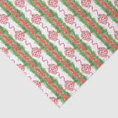 Papier Mousseline Aquarelle Chinoiserie Bow Garland Noël (Détail)